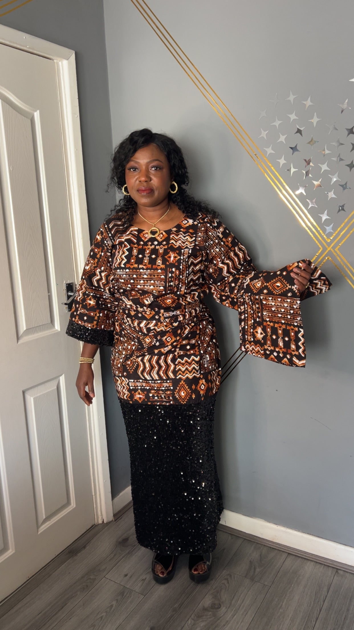 African Ankara Owanbe 3 pieces 3 Lovely colours