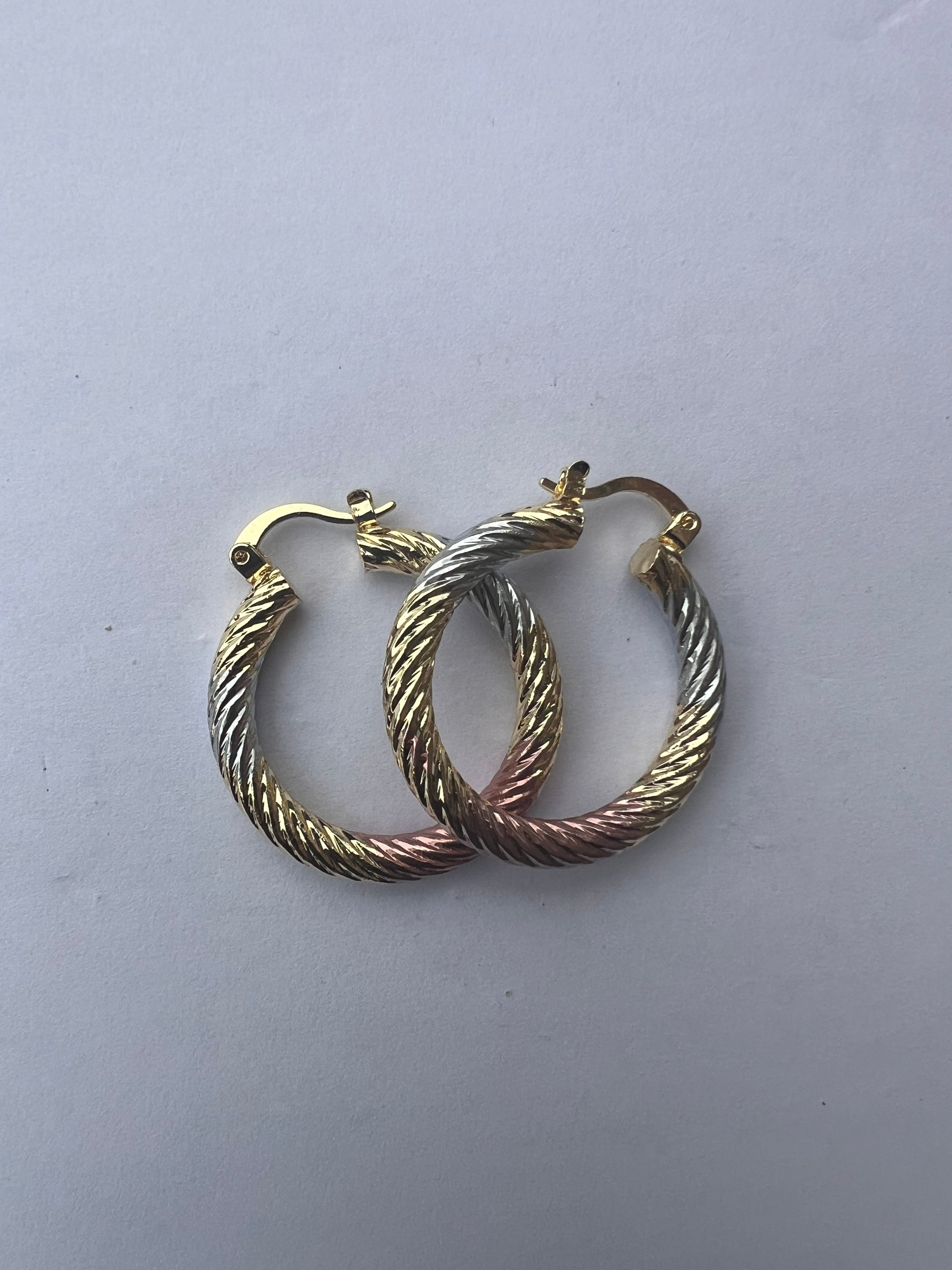 3 Tones Elegant Earring - Fade Free
