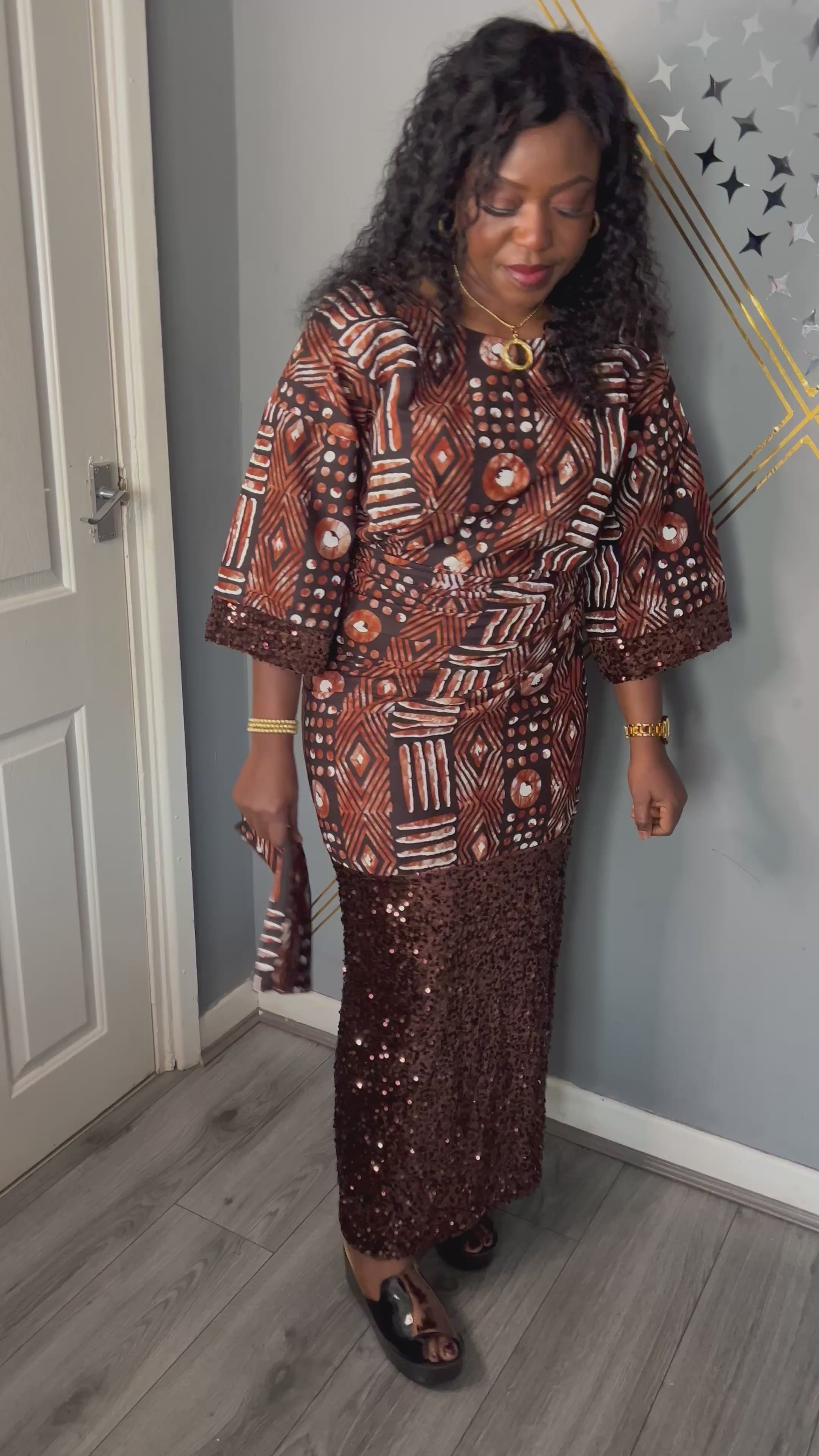 African Ankara Owanbe 3 pieces 3 Lovely colours