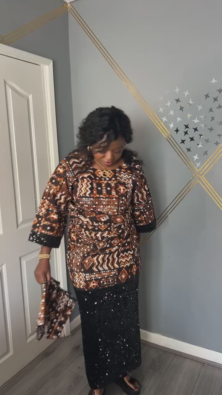 African Ankara Owanbe 3 pieces 3 Lovely colours