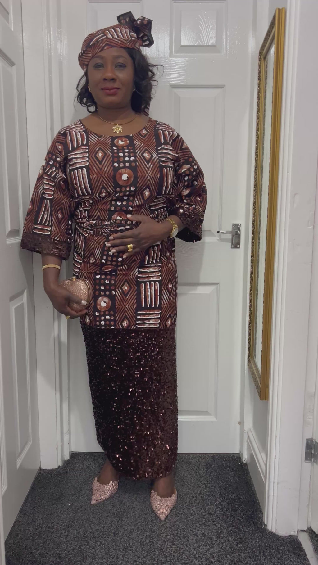 African Ankara Owanbe 3 pieces 3 Lovely colours